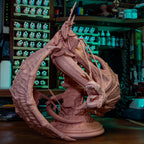 Estatua del Rey Brujo Nazgûl Diorama de Resina Pintado a Mano
