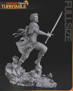 Hand-Painted Gustave Resin Statue: Dark Fantasy Collectible Figure