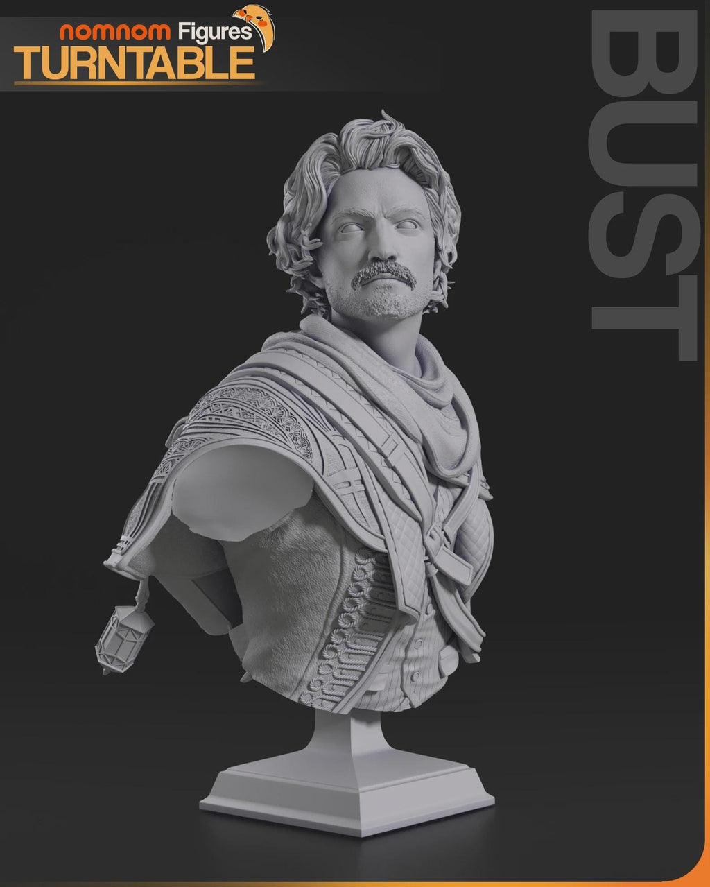 Hand-Painted Gustave Resin Statue: Dark Fantasy Collectible Figure